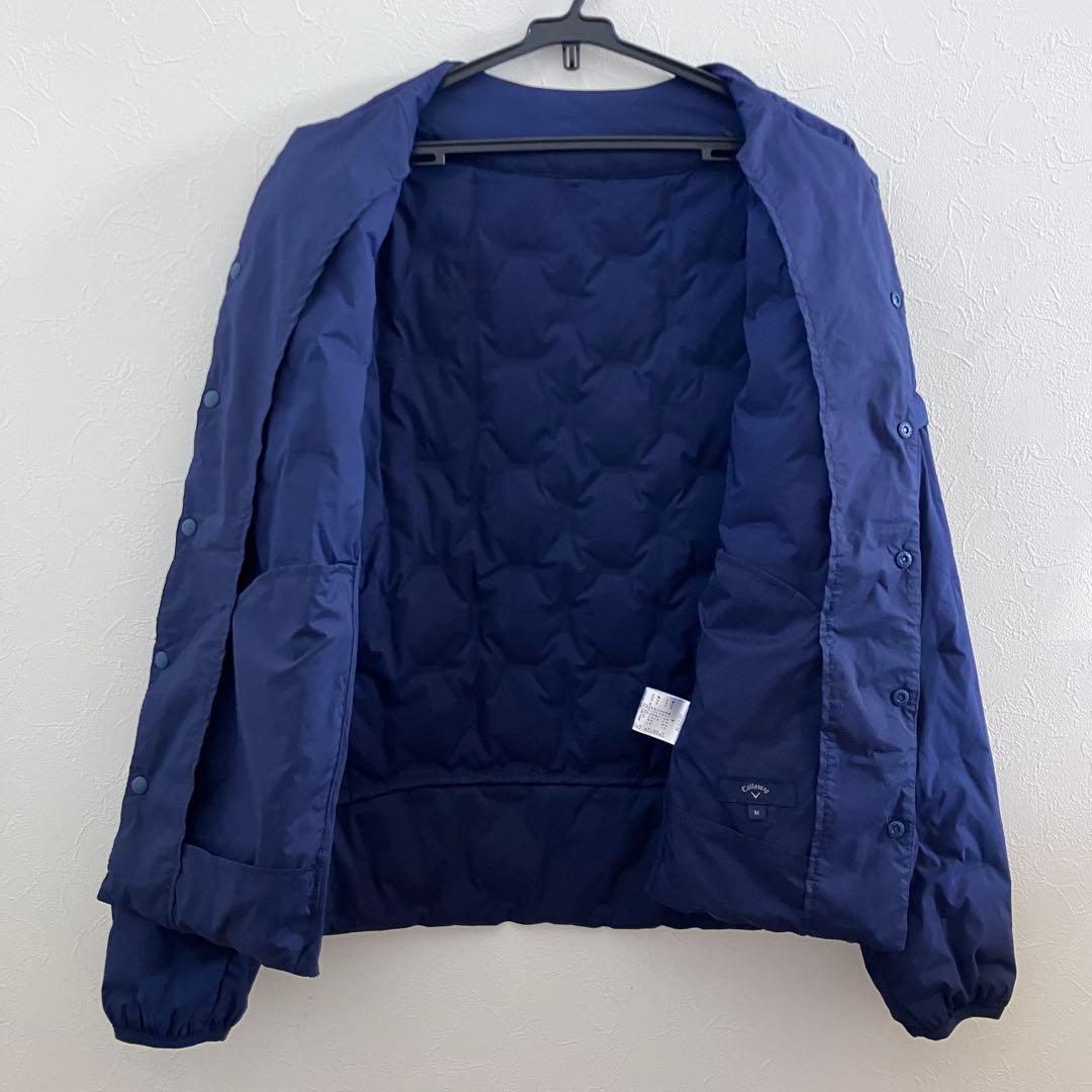 G9 Callaway キャロウェイ ダウンジャケット ゴルフ メンズM 袖着脱