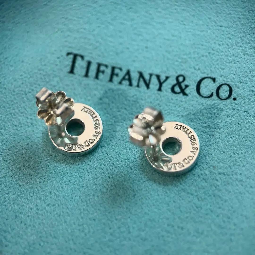 【美品】Tiffany & Co. サークルピアス