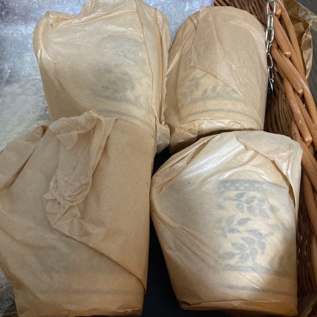 未開封 英国製 ピクニックバスケット OPTIMA ヴィンテージ 4人用