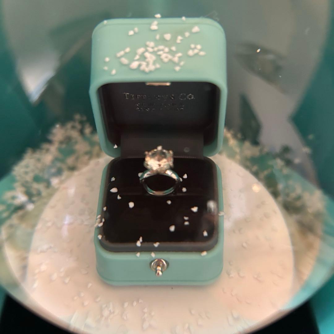 ティファニー　スノードーム スノーグローブ　非売品　ダイヤモンドリング