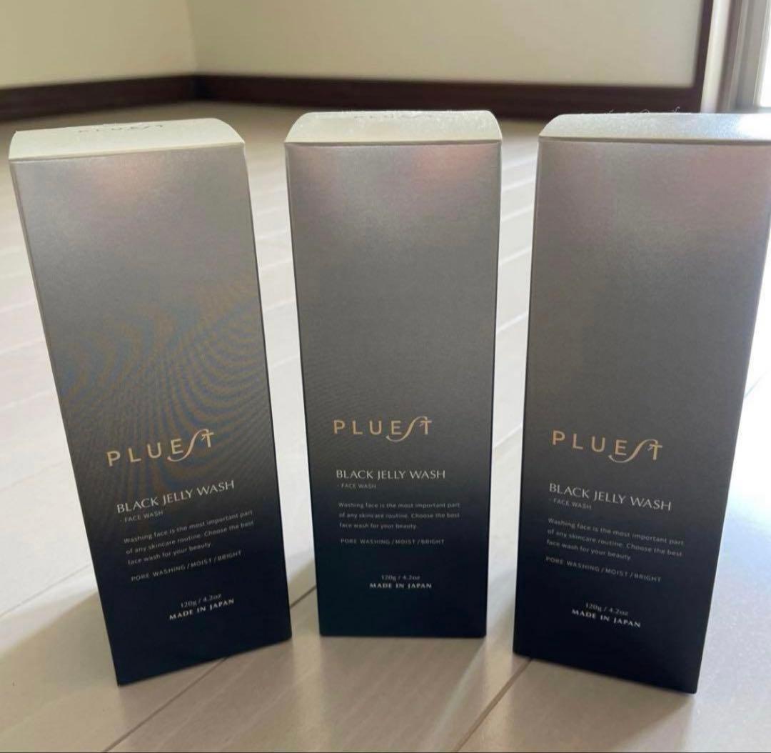 プルエストのブラックジェリーウォッシュ3本セット