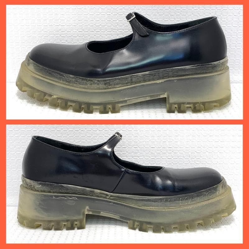 正規品✨MARC JACOBS ザ メリージェーン　スケルトン厚底ソール　37