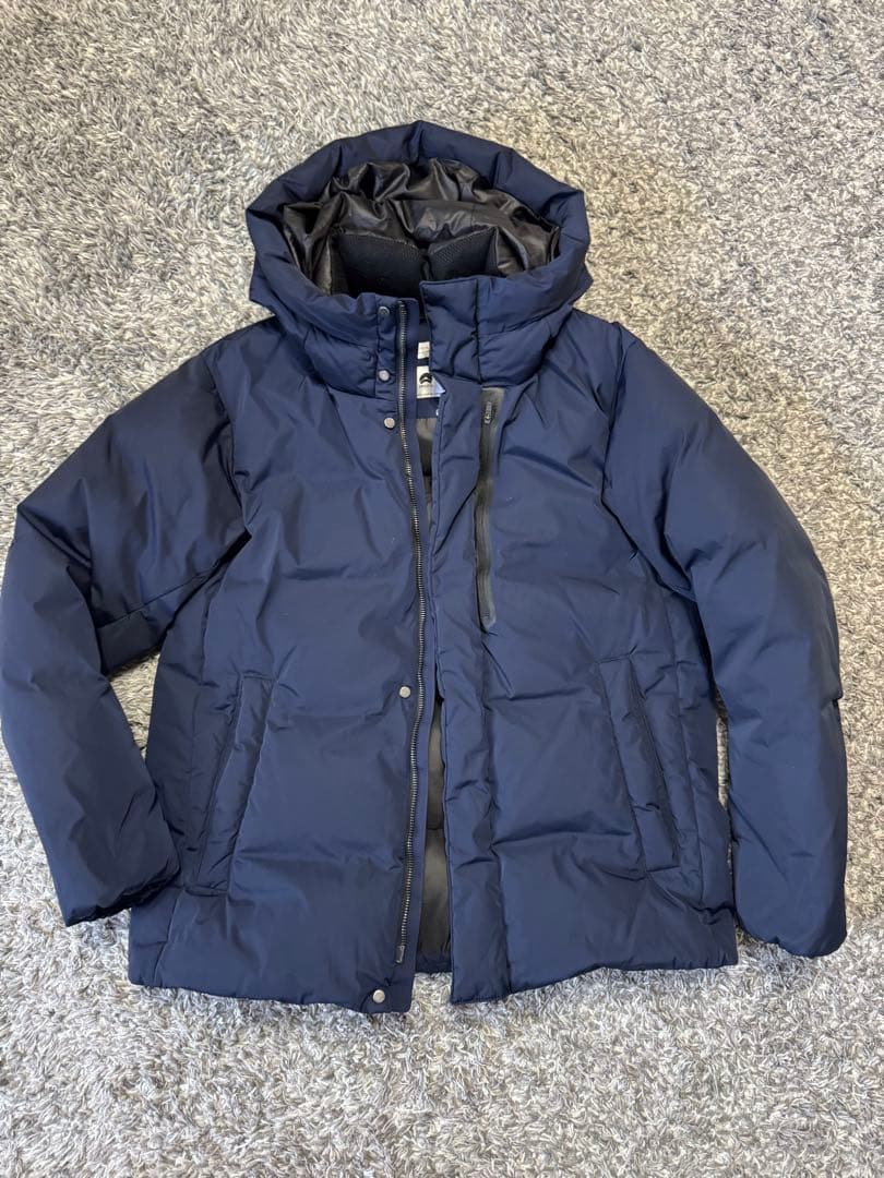 しん　小松マテーレ リラックス フード ダウンジャケット 700FP