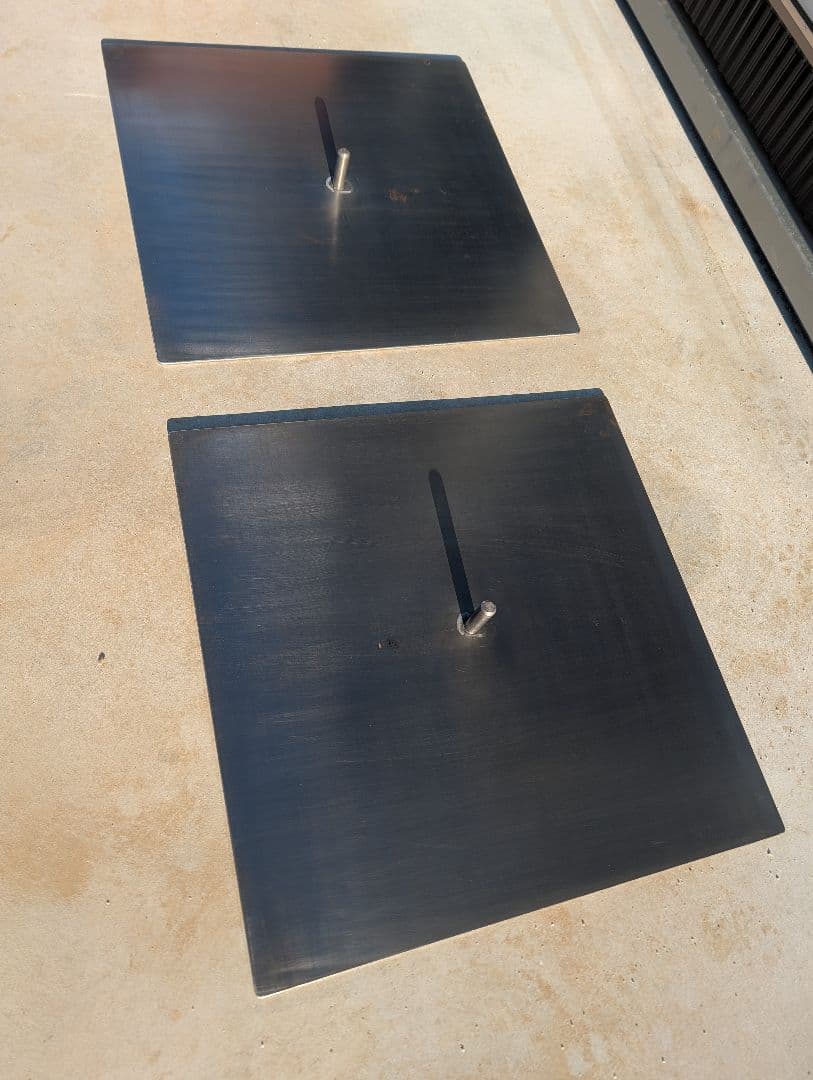 展示用のスチール板