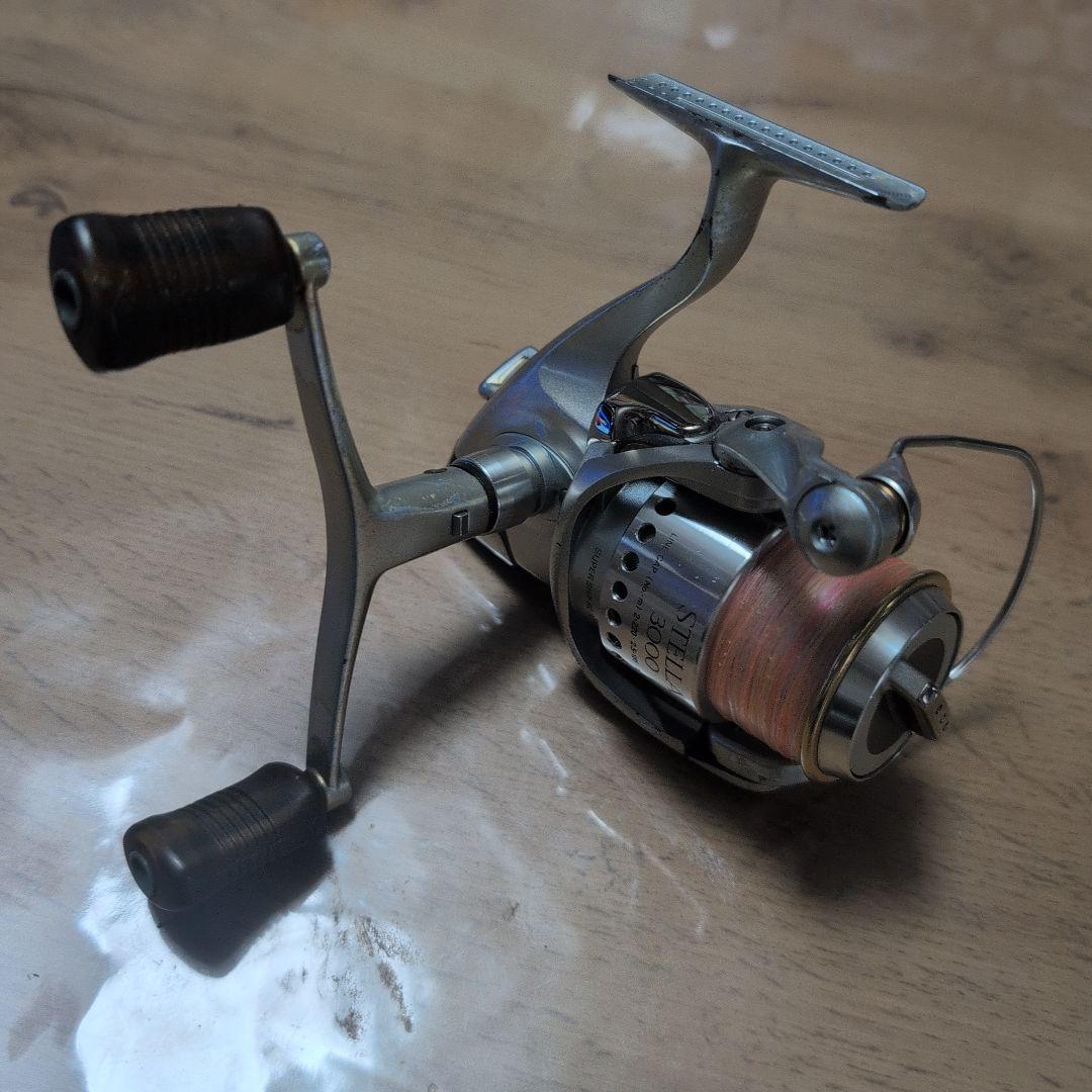 SHIMANO 98ステラ STELLA3000 ダブルハンドル 動作良好！