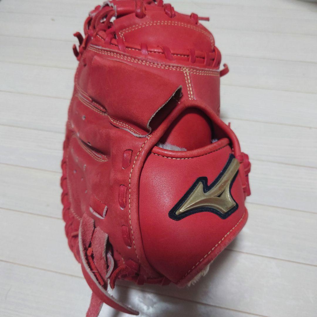 Mizuno Global Elite キャッチャーミット レッド