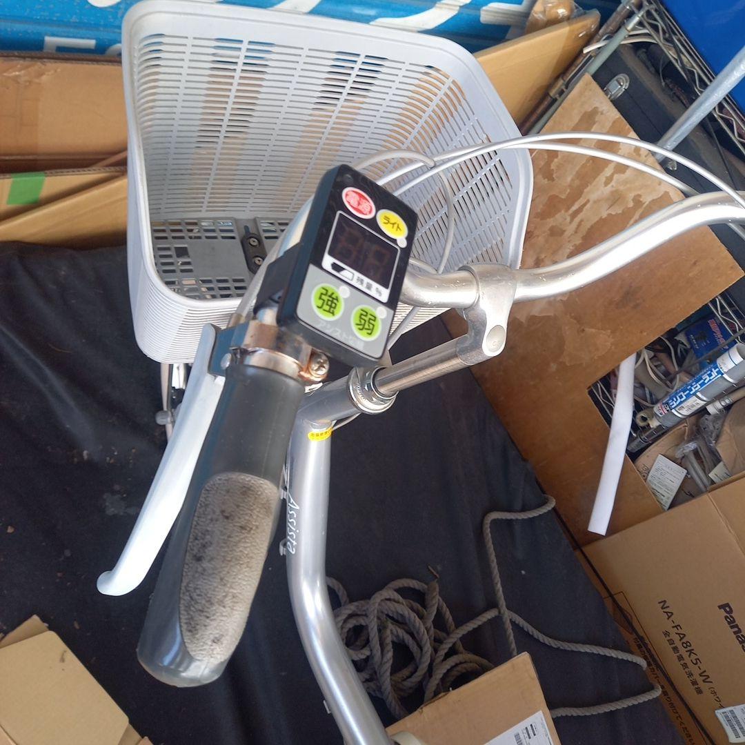 ともさん専用　ブリヂストン充電　電動アシスタワゴン三輪車 シルバー