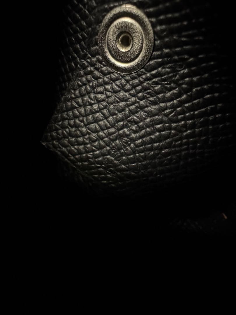 新品未使用 レア HERMES エルメス カルヴィ カードケース ブラック