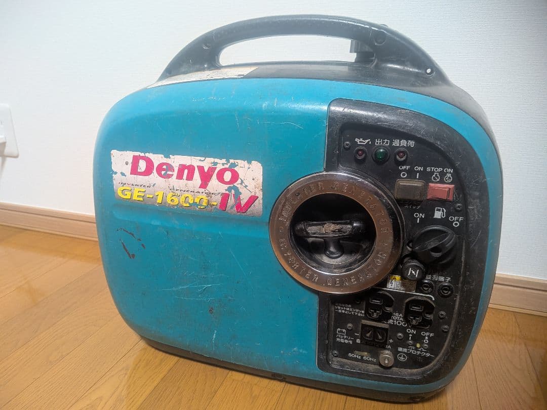 デンヨー インバーター発電機 GE-1600-IV （ヤマハOEM）