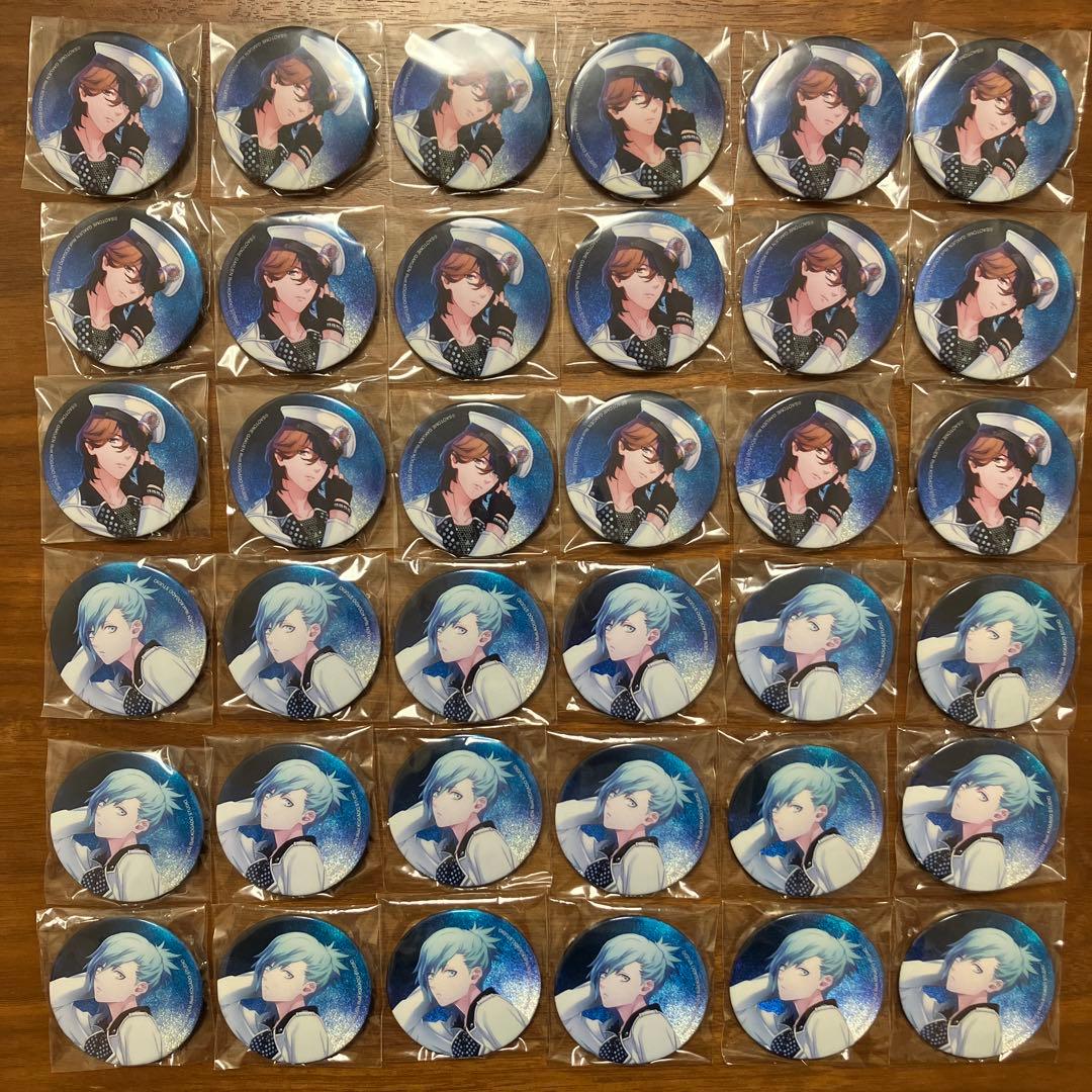 うたプリ ML Mistic Light 缶バッジ 嶺二 藍