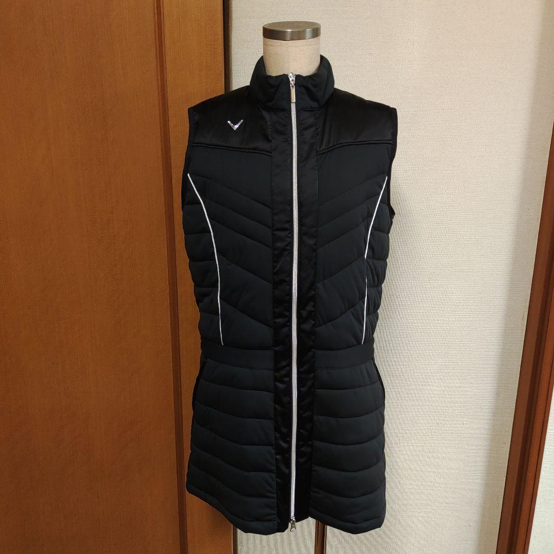 キャロウェイ　レッドレーベル　中綿ベスト　キルティングベスト　L　黒