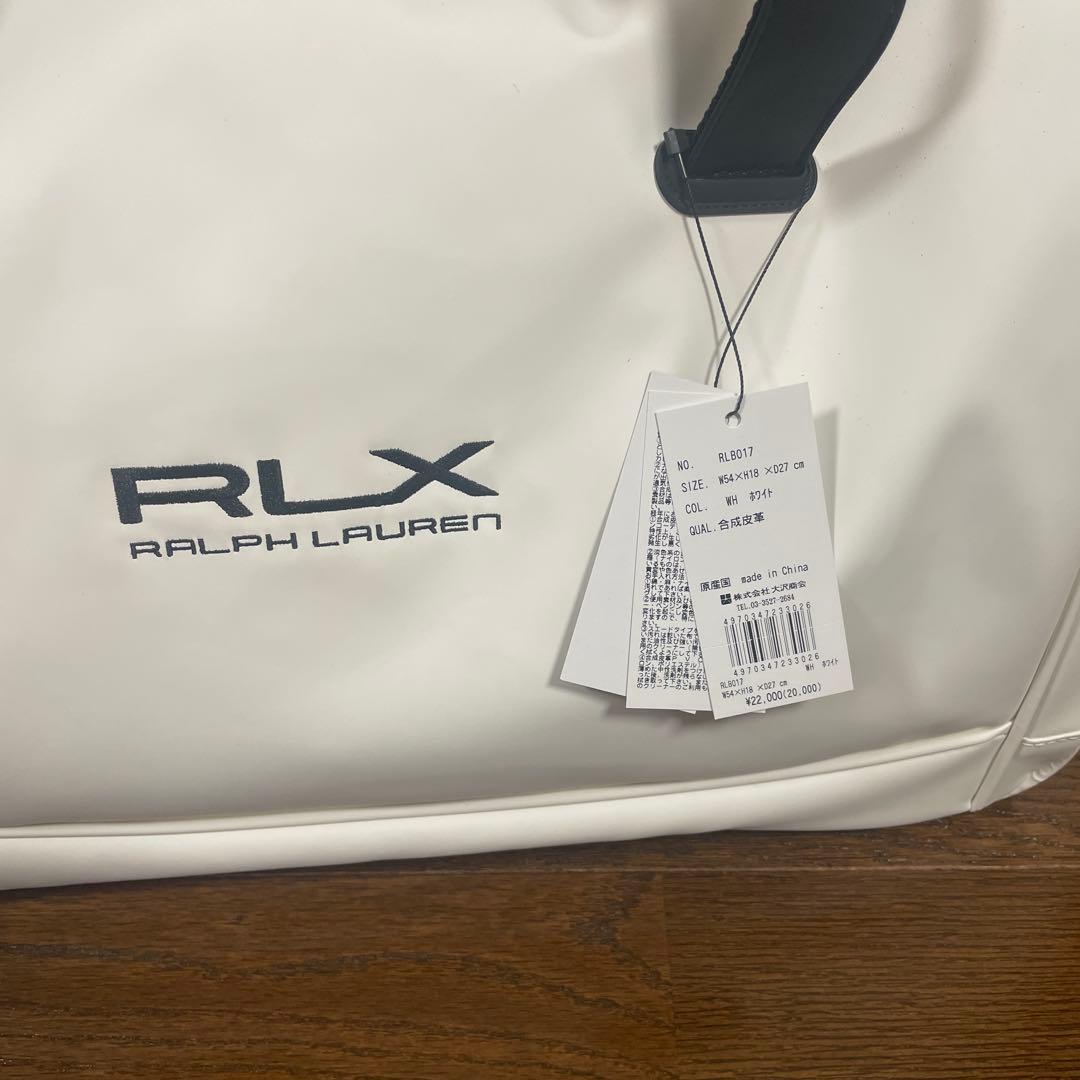【新品、未使用】RLX ポロ・ラルフ・ローレン ボストンバッグ　2025年モデル