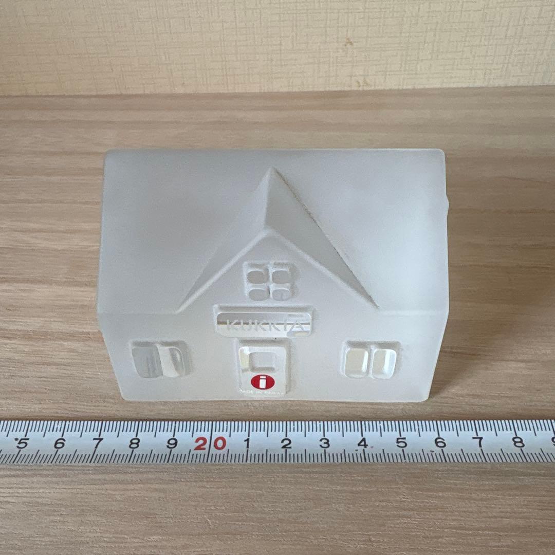 イッタラ　ハウス　ヴィンテージ　ヨルマ・ヴェノラ　KUKKIA ガラス製　置物