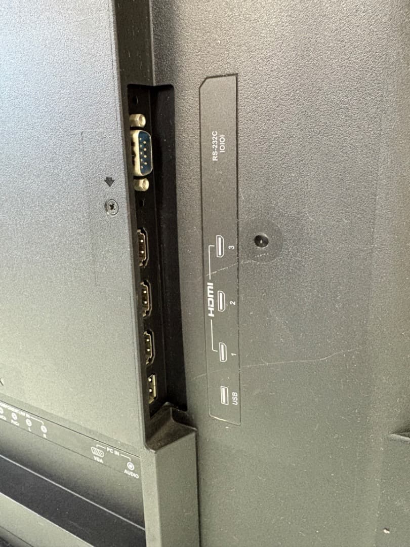 【美品】 液晶モニター　42インチ　電源　HDMI　D-Sub　高耐久　f957