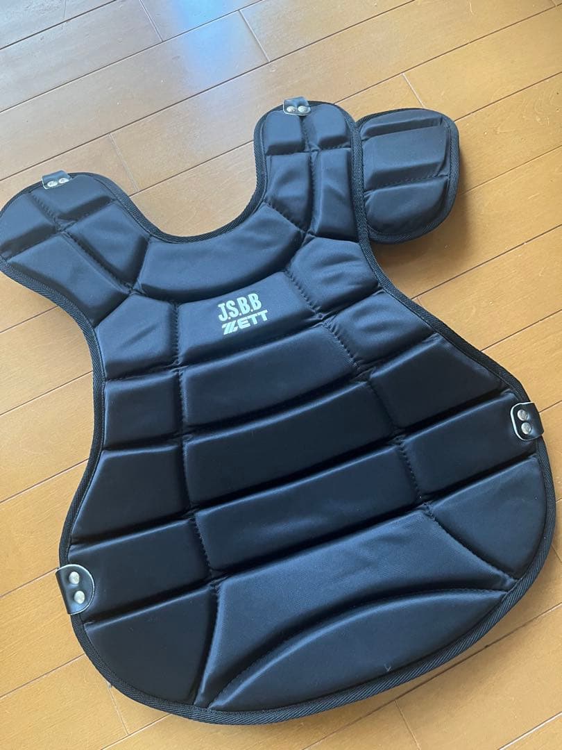 みざるきかざるいわざる！ ZETT キャッチャー防具セット フリーサイズ