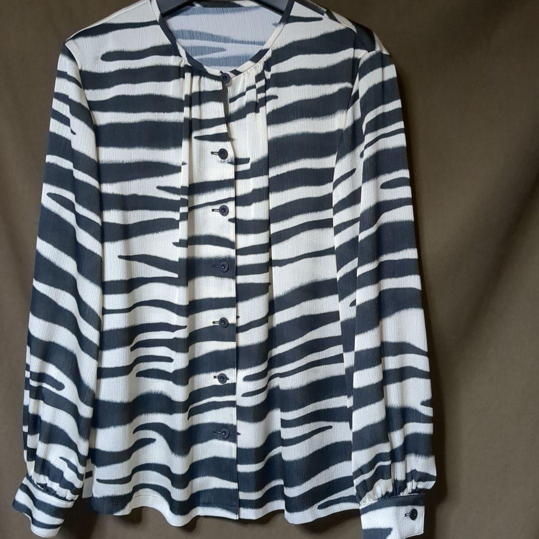 TAE ASHIDA タエアシダ　長袖ブラウス りぼん付き