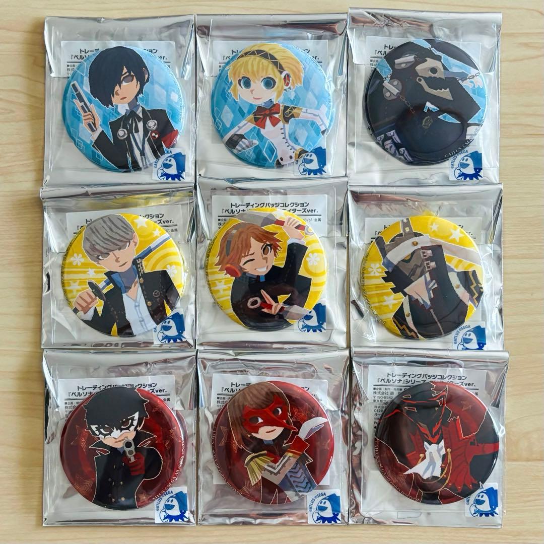 ペルソナ esシリーズnino クリエイターズ 缶バッジ 全9種セット