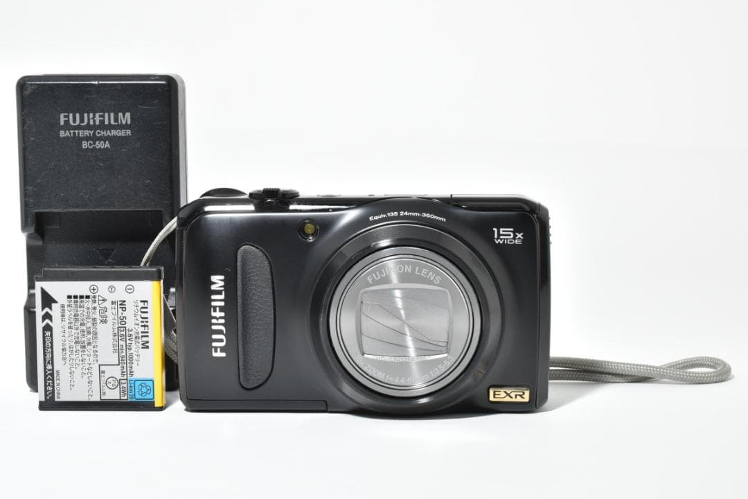 【美品】FUJIFILM FINEPIX F300EXR ブラック　動作確認済