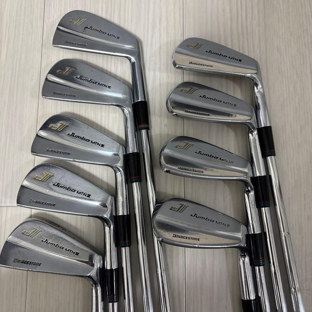 ブリヂストン Jumbo MTN II メンズアイアン 9本セット