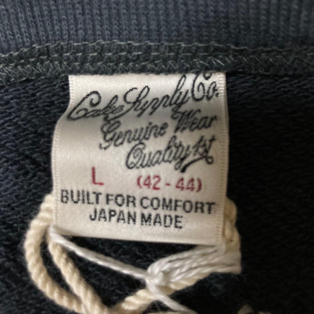 新品 CALEE 23AW ハーフジップスウェット L Charcoal