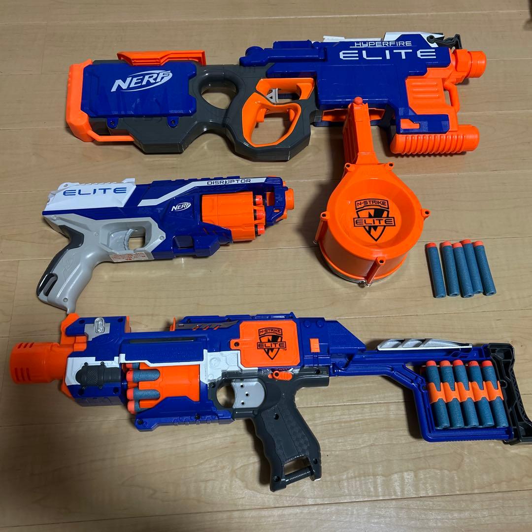 NERF まとめ売り　電動もあり