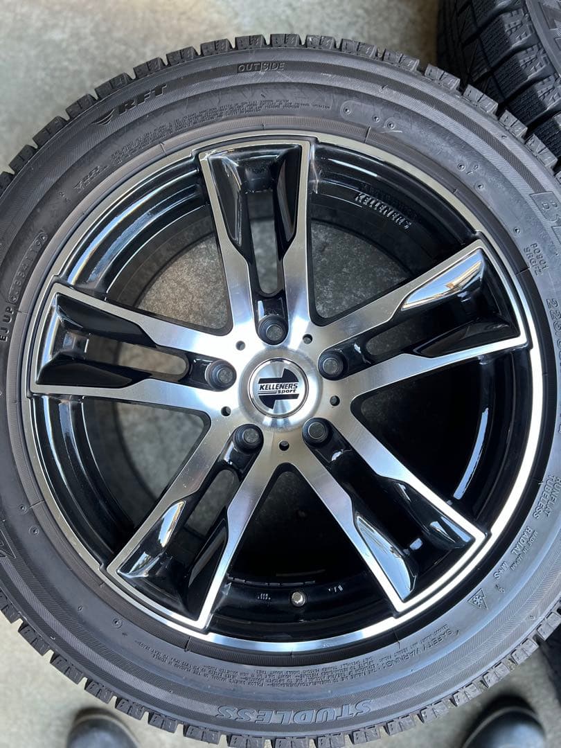  X1 スタッドレスタイヤ(ブリザックRFT)ホイール17インチ4本セット