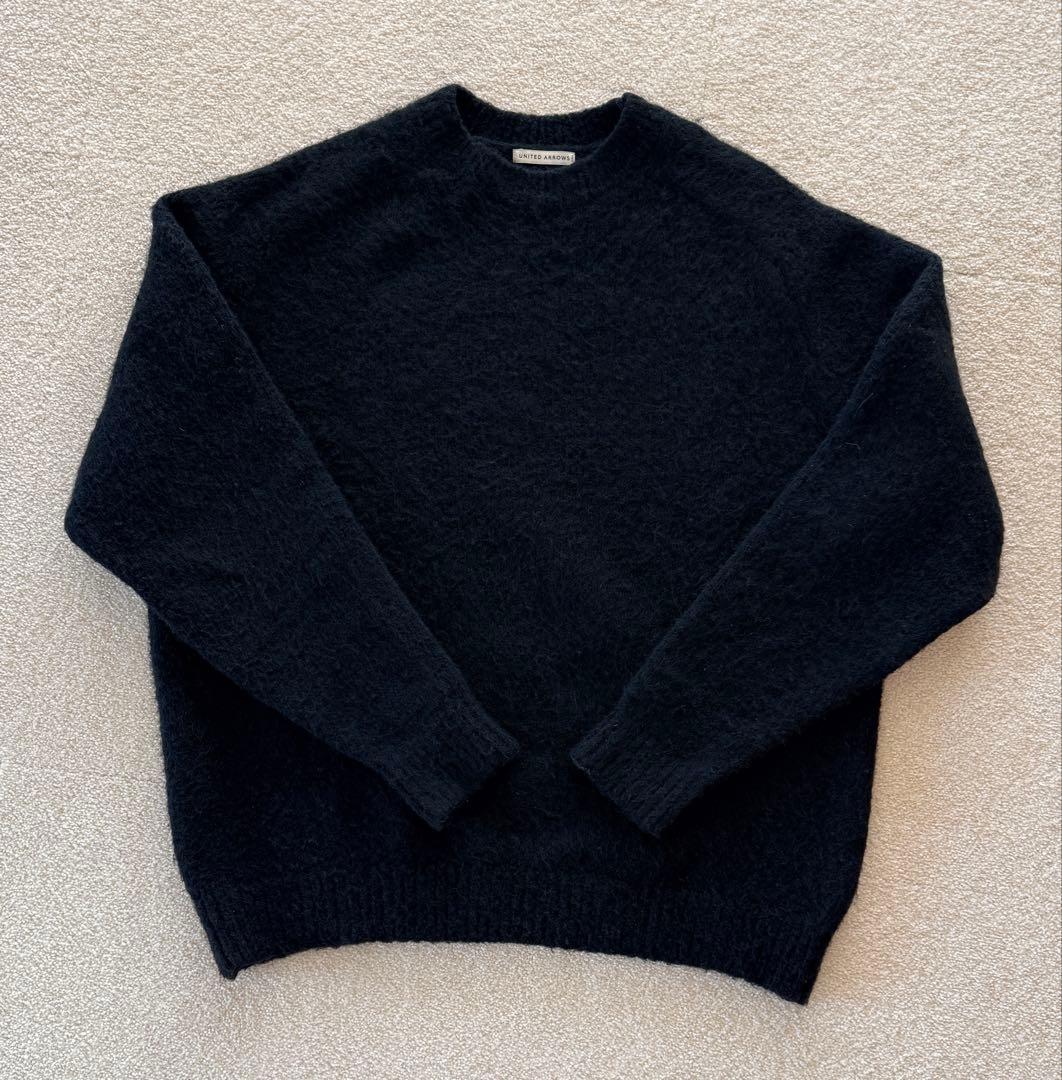 ミツUNITEDARROWSクルーネックセーターAK457 フリースセット