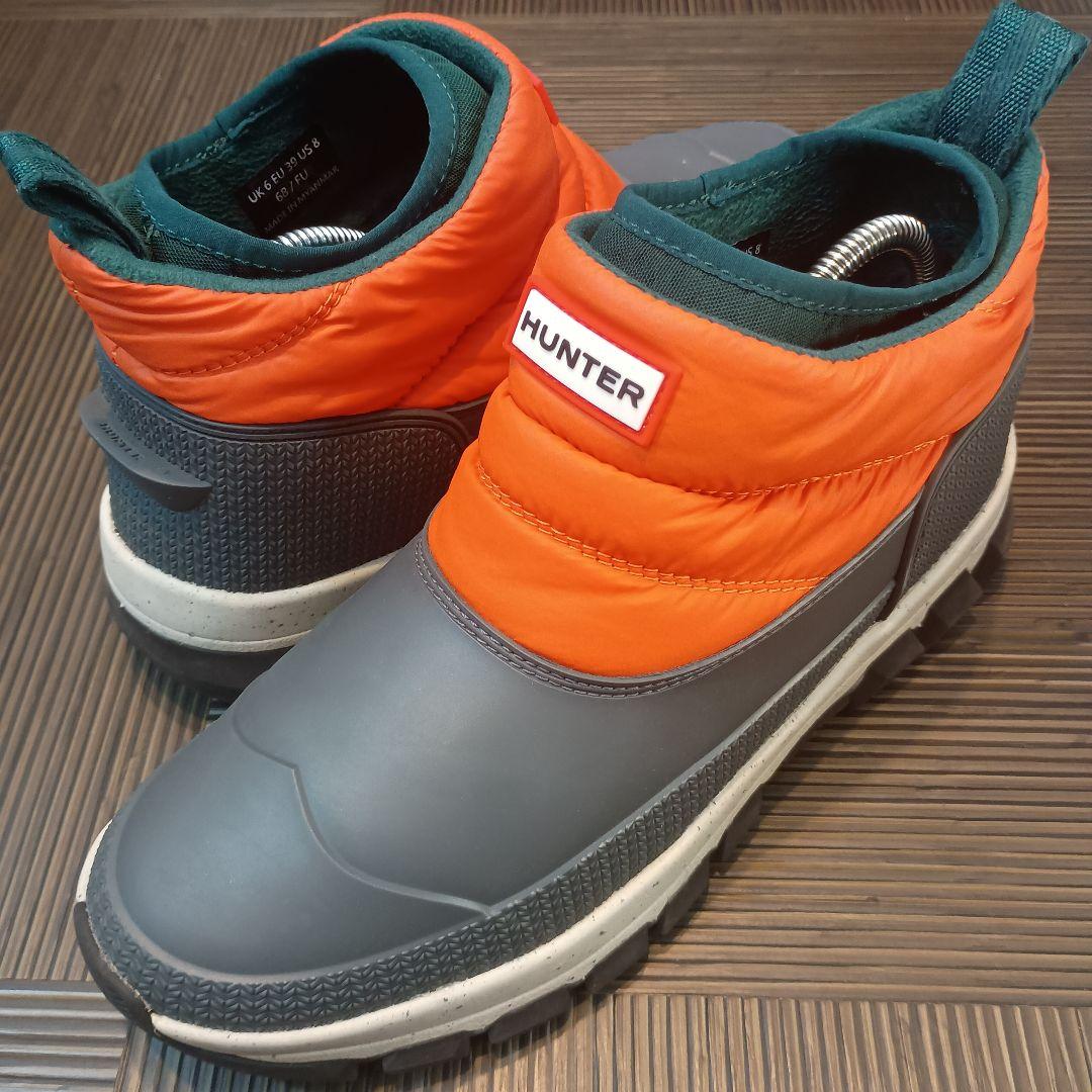 HUNTER ハンター スノーアンクル シューズ 25センチ
