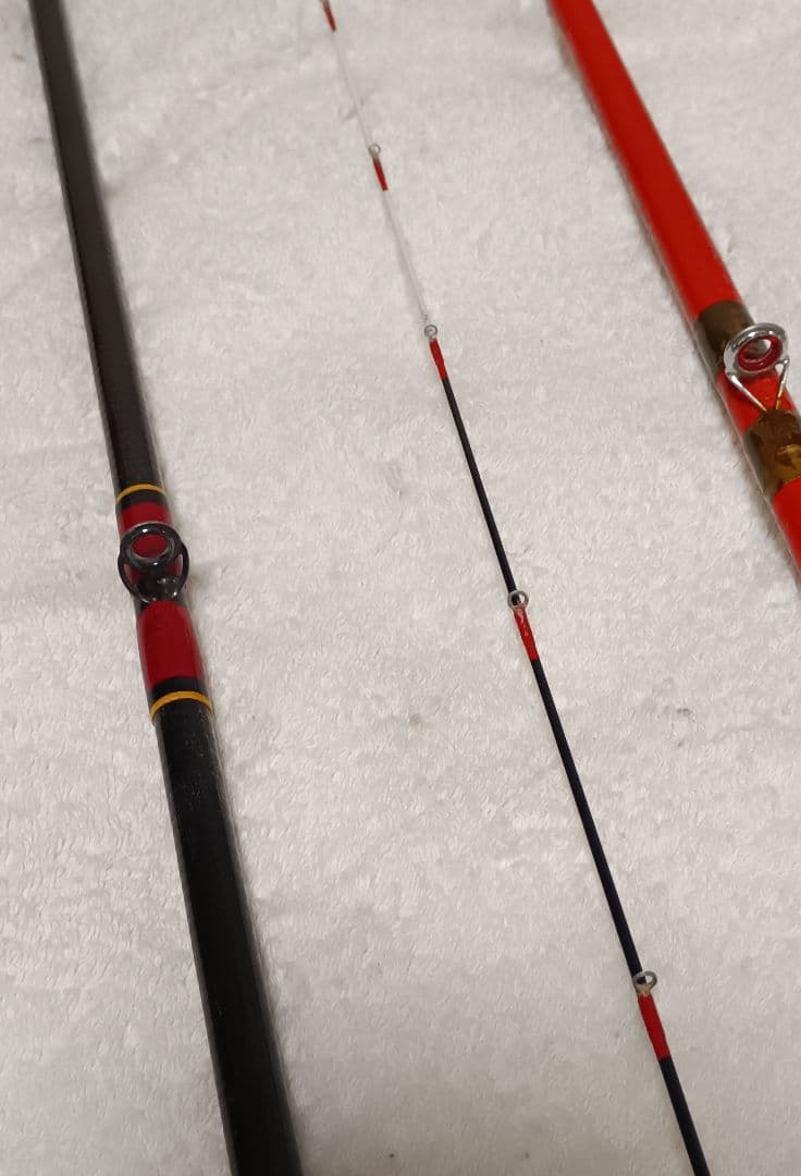 がまかつがまチヌ筏硬調2.1mがまチヌマークⅡ2.1m＋手造筏竿サクラ伊勢？