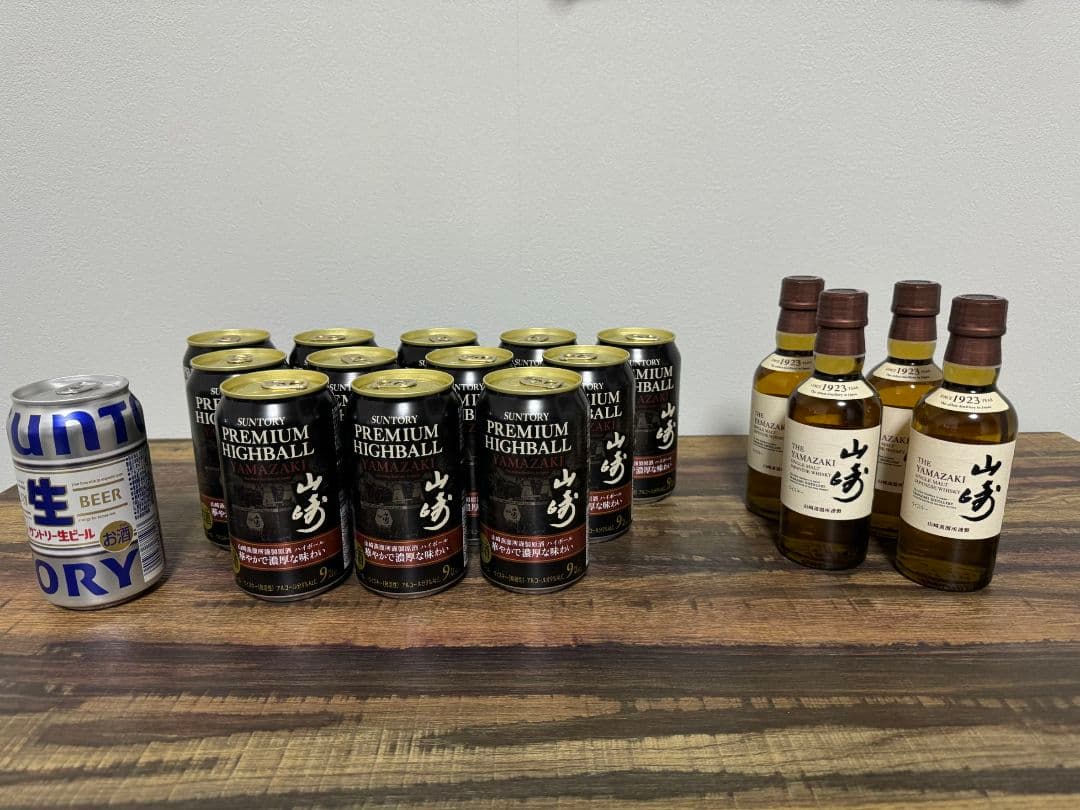 【最安設定価格】山崎 プレミアムハイボール 12缶＆ミニボトル180ml×4本