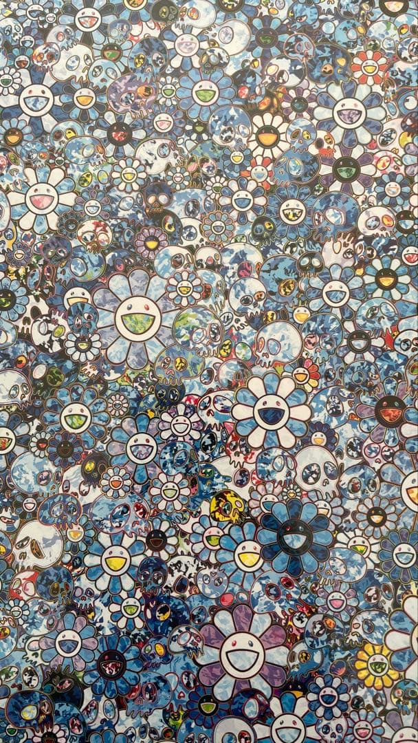 村上隆 ジグゾーパズル ブルー Takashi Murakami Puzzle