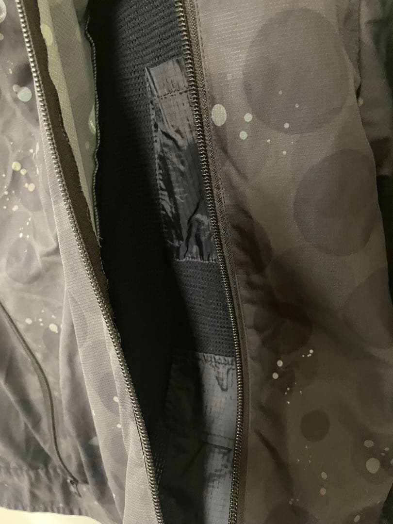 final  多重ジップナイロンジャケットS ファイナルホーム ドット柄