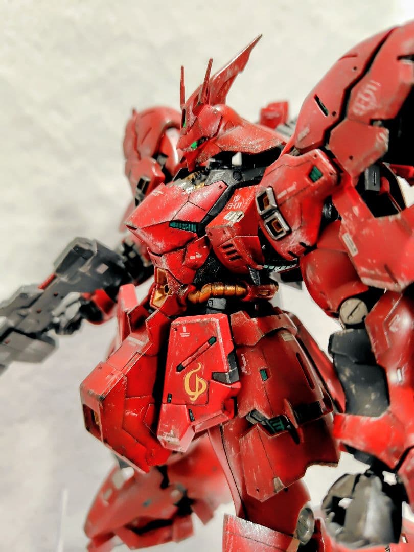 塗装済み完成品RGササビー　注意点あり