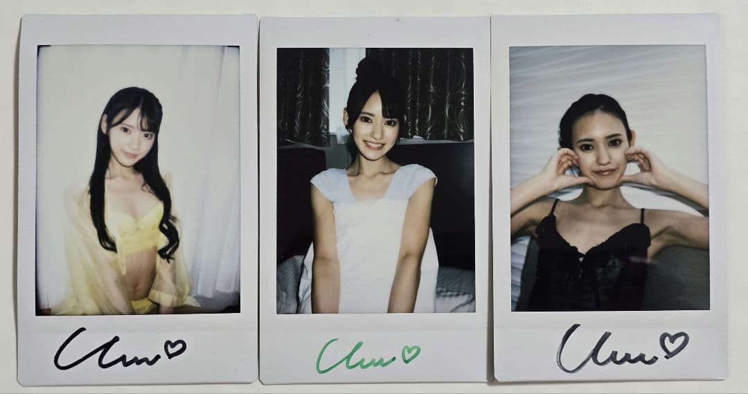 八掛うみ サイン入り チェキセット