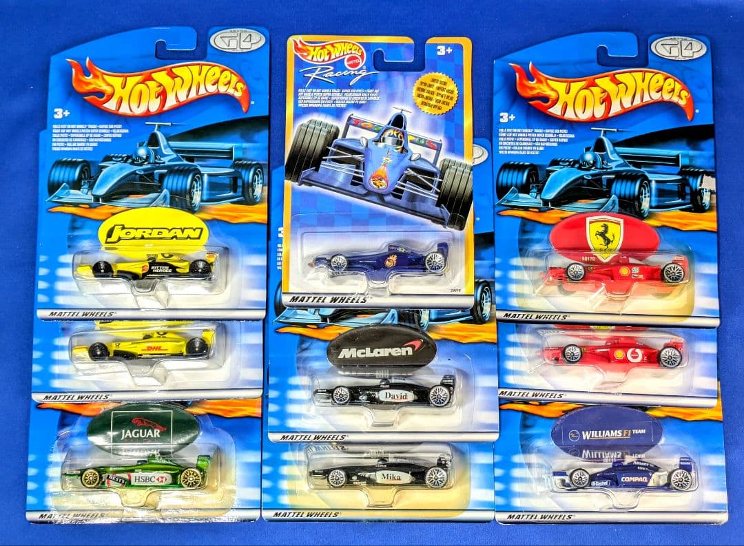 Hot Wheels GPカー&トイざラスオリジナルGPカー9台セット