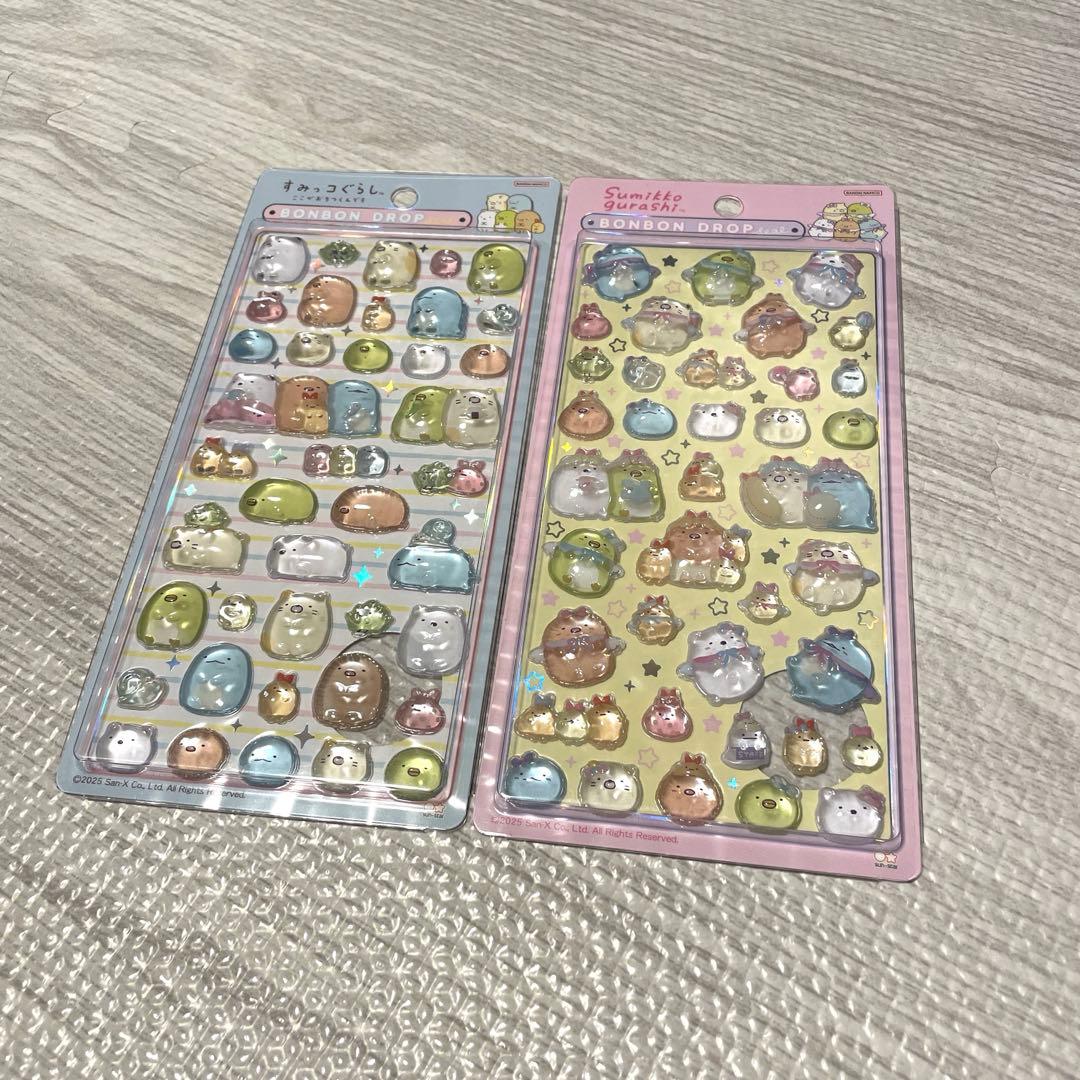 ボンボンドロップシール すみっコぐらし