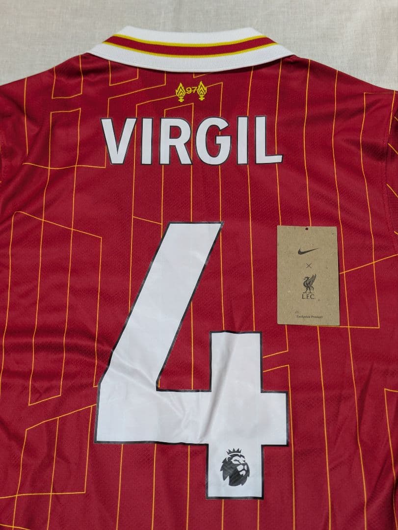 Liverpool 24-25シーズン ユニフォーム ファンダイク