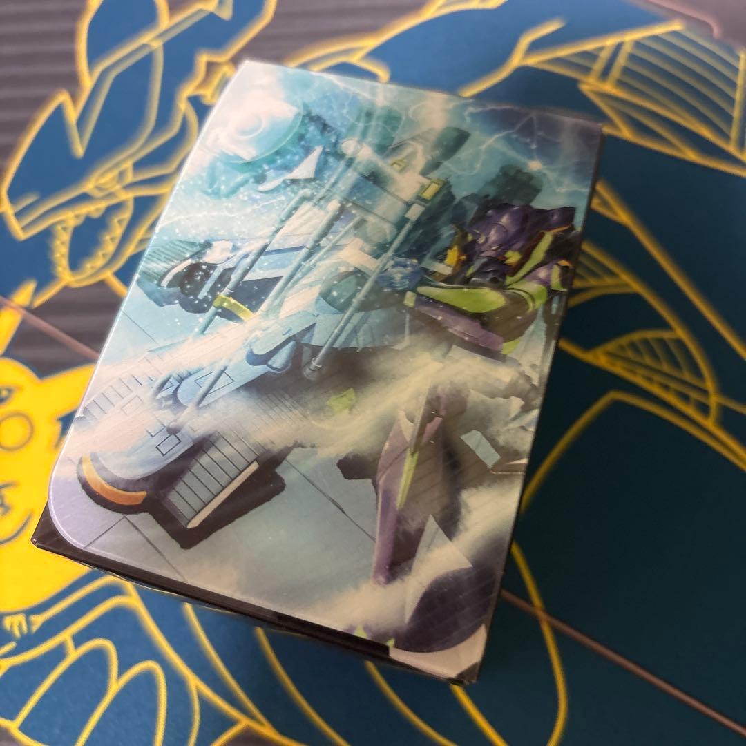 紫エヴァ　デッキケースつき　バトスピ