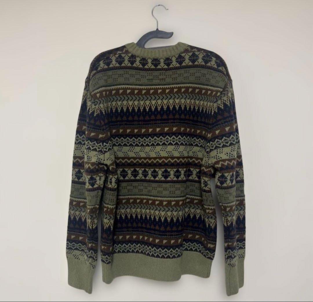 NIKE 柄 ニットセーター