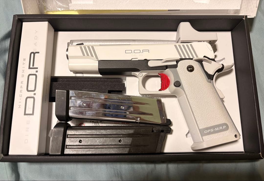 ハイキャパ ホワイト D.O.R