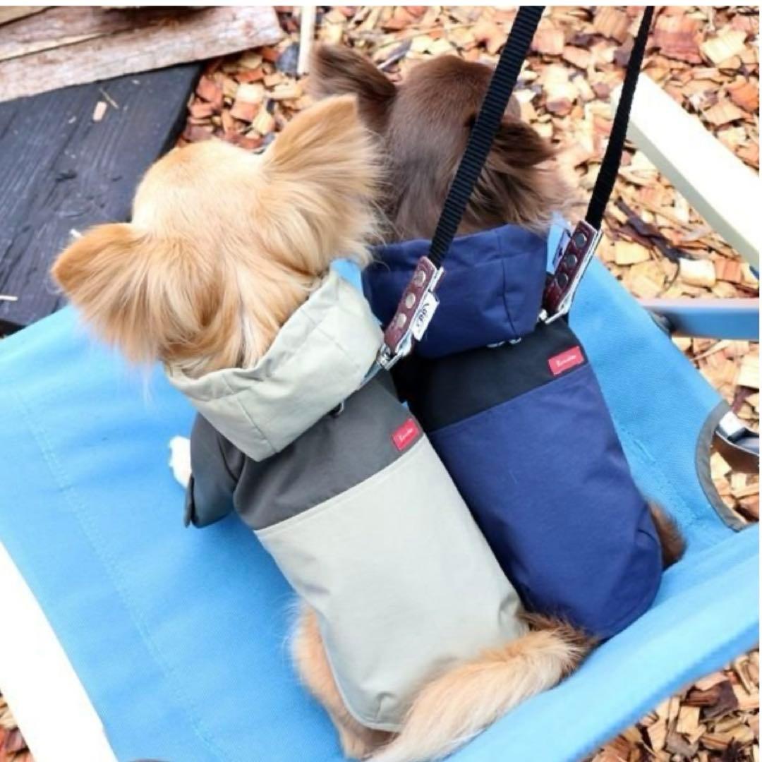 キミノフク　マウンテンパーカー（ベージュ×カーキ）