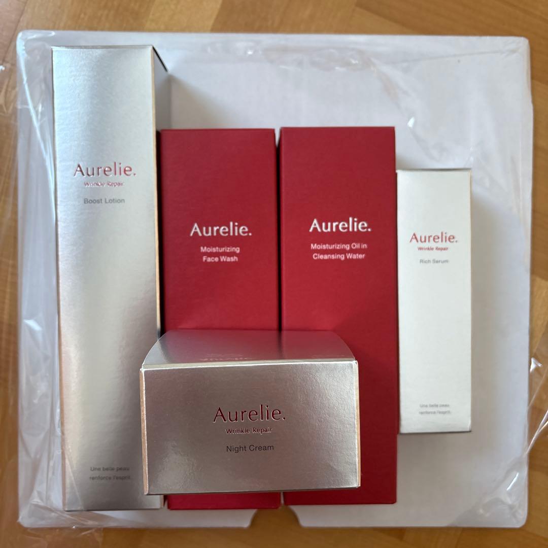 Aurelie オレリープレミアムエイジングケア５点セット