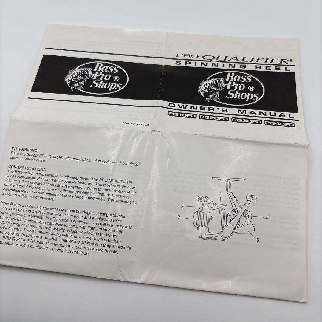BassProShops PRO QUALIFIER 10F チタン リール
