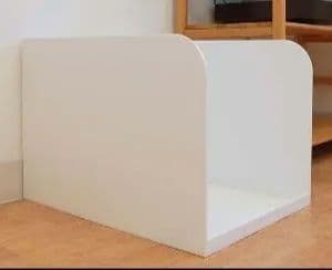 acry-ya アクリ屋ドットコム　犬トイレ　ホワイト　新品　レギュラーサイズ