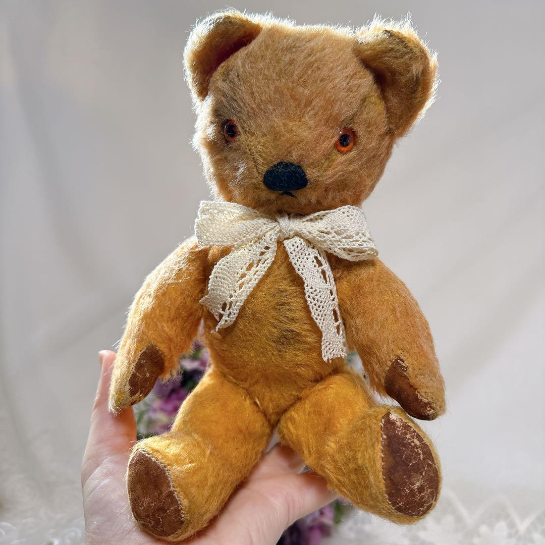 シナモン 様　❤️小さめ❤️チャドバレーテディベア　オレンジ　Chad Valley