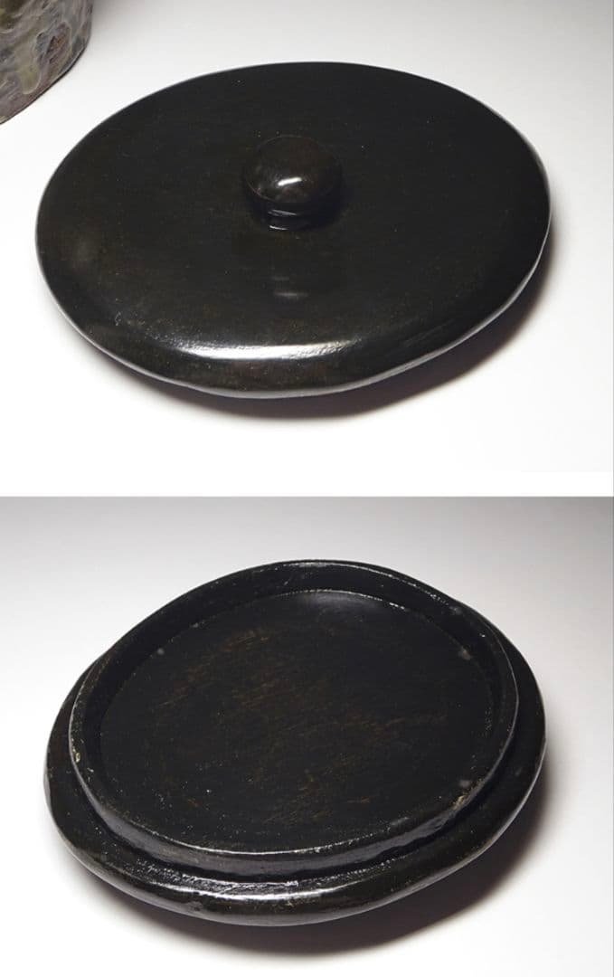 【鎌倉時代後期1185年〜1333年】国焼茶陶 常滑不識壷 水指 時代箱 茶道具