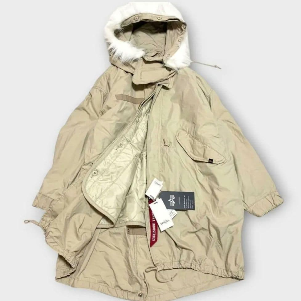 【新品未使用】ALPHA INDUSTRIES SNIDEL モッズコート
