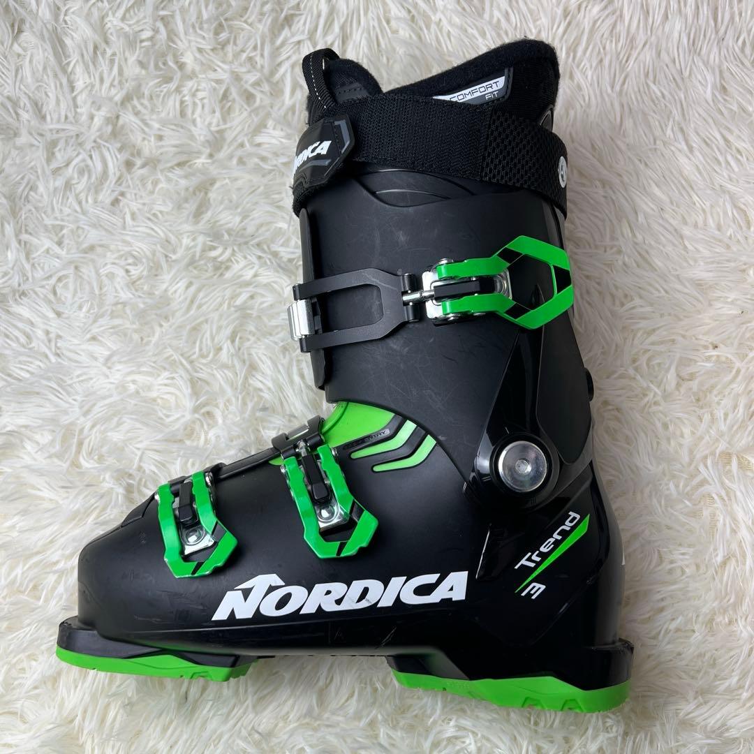 NORDICA ノルディカ スキーブーツ 25.5cm スキー靴 初心者 緑