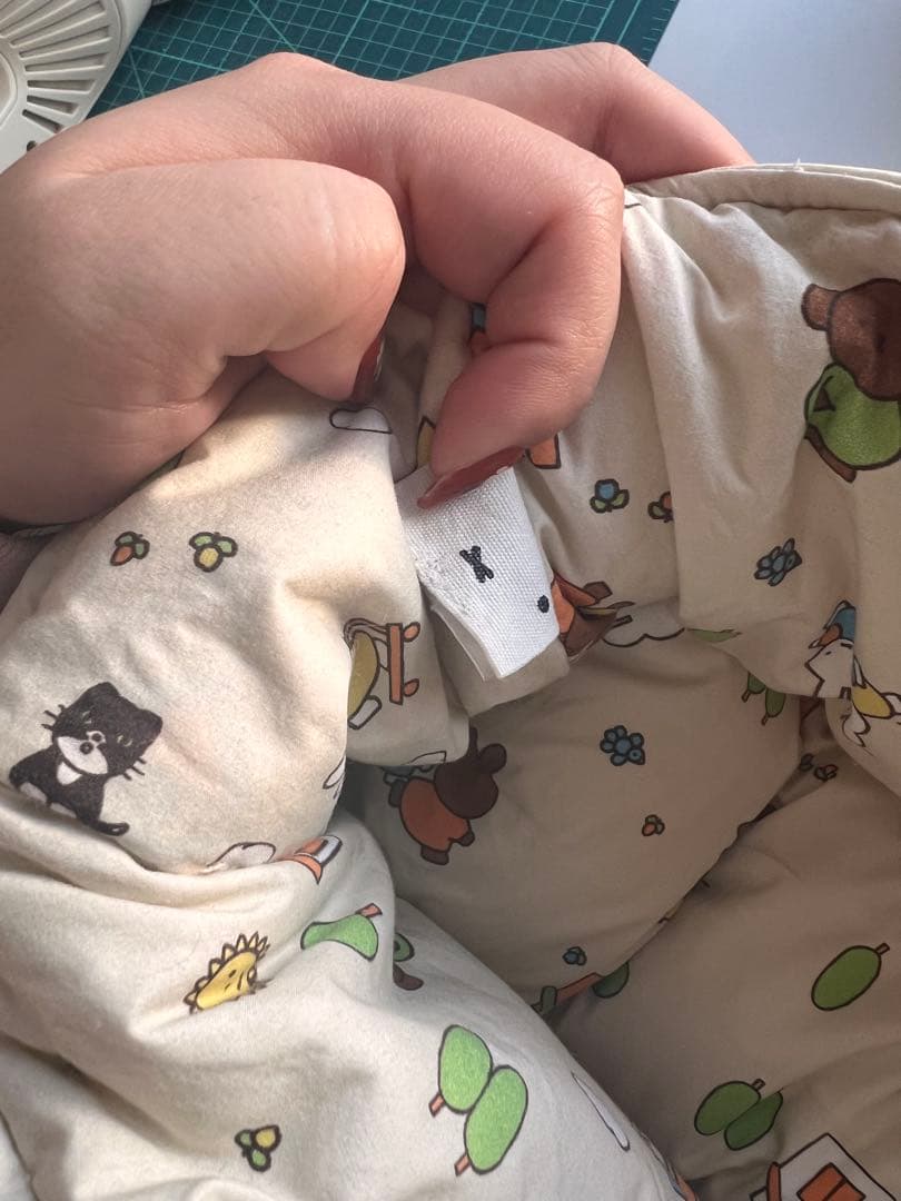 犬用スリングバッグ　韓国 NOUTTI ミッフィー　メッシュカバー　マナーポーチ