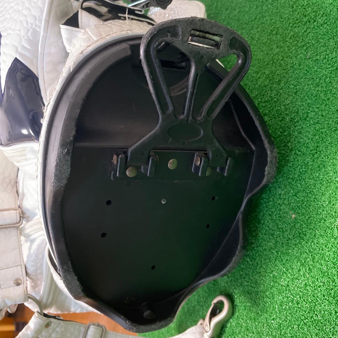 ★RODDIO ホワイトクロコのスタンドタイプキャディバッグ